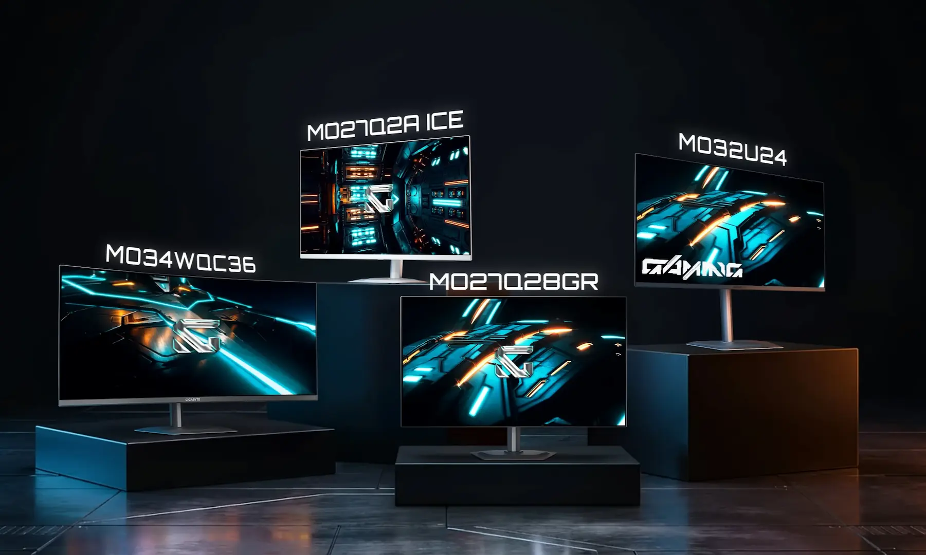 MO34WQC36 And MO32U24 And MO27Q28GR and MO27Q21Ice