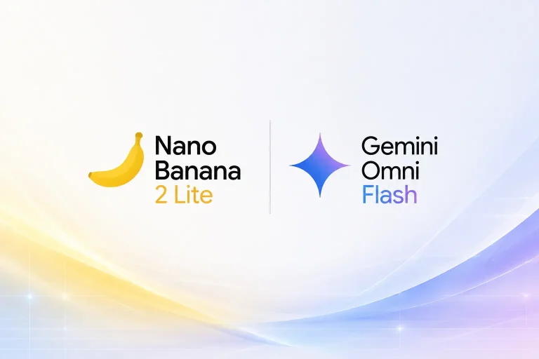 Nano Banana 2 lite and Gemini omni flash